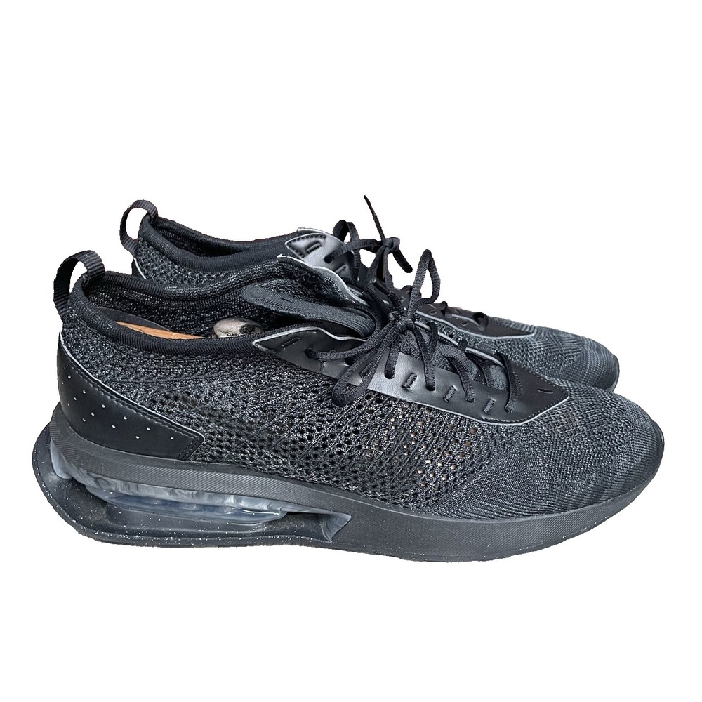 Nike Air Max Flyknit Racer Shoes Men Size 13 Black Sneakers